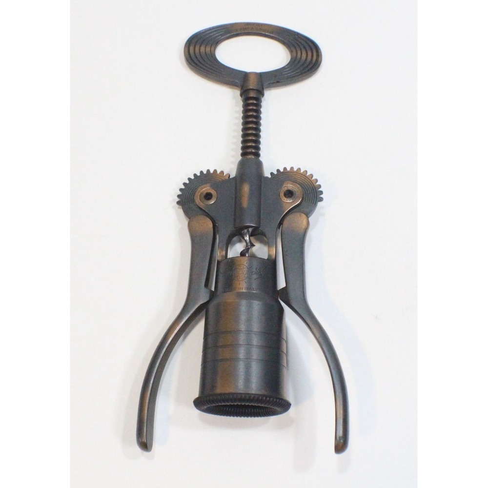 Campagnolo Big Corkscrew Antique Bronze Wine Opener 12"